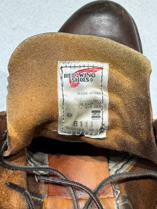 Red Wing Iron Ranger Heritage Amber 8111 8.5 D main image 4